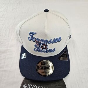 Tennessee Titans New Era 9Fifty A-Frame SnapBack Hat NFL Cap One Size